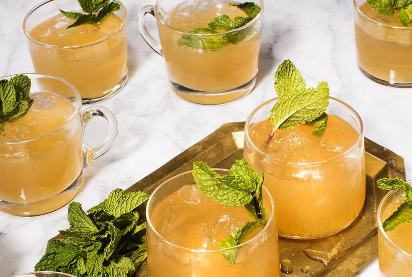Minty Moscow Mule Punch