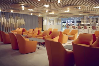 Plaza premium Lounge in Helsinki-Vantaa Airport