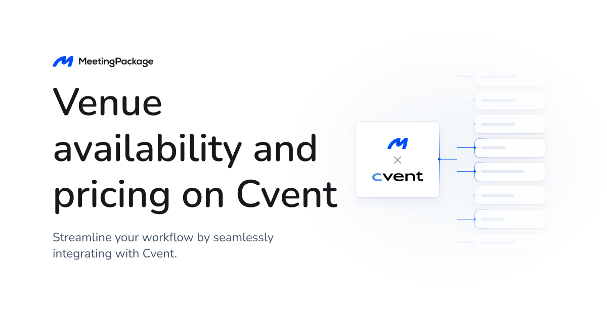 Improve Cvent RFP quality with MeetingPackage